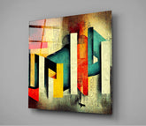 Lost Alphabet Glass Wall Art || Designer Collection | Insigne Art Design
