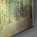 Lost Alphabet Glass Wall Art || Designer Collection | Insigne Art Design