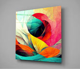 Butterfly's Wing Glass Wall Art || Designers Collection | Insigne Art Design
