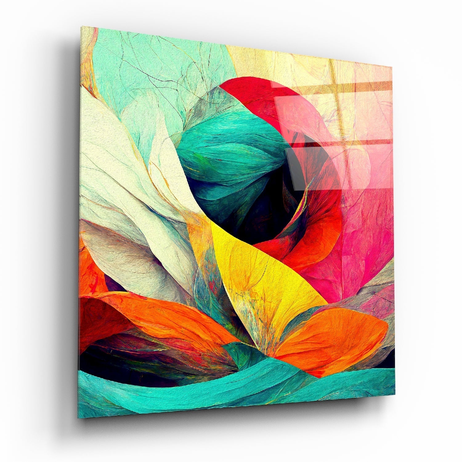 Butterfly's Wing Glass Wall Art || Designers Collection | Insigne Art Design