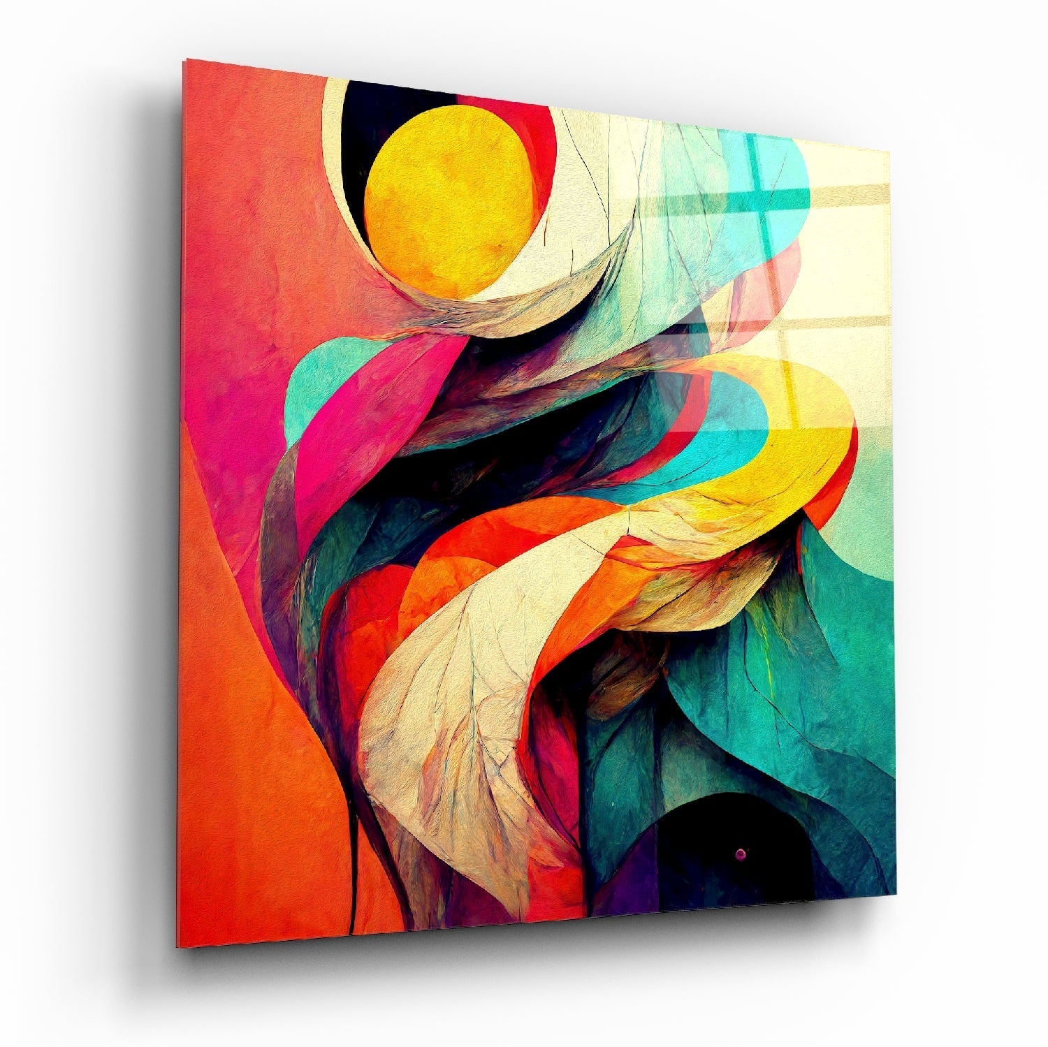 Butterfly's Wing Glass Wall Art || Designers Collection | Insigne Art Design