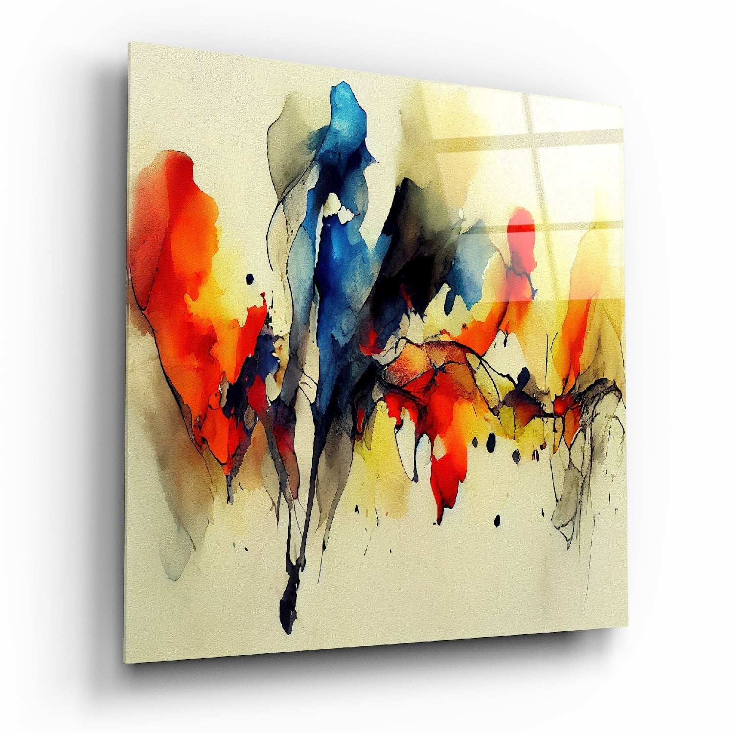 Frequency Glass Wall Art || Designers Collection | Insigne Art Design