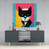 Masked Glass Wall Art || Designer Collection | Insigne Art Design