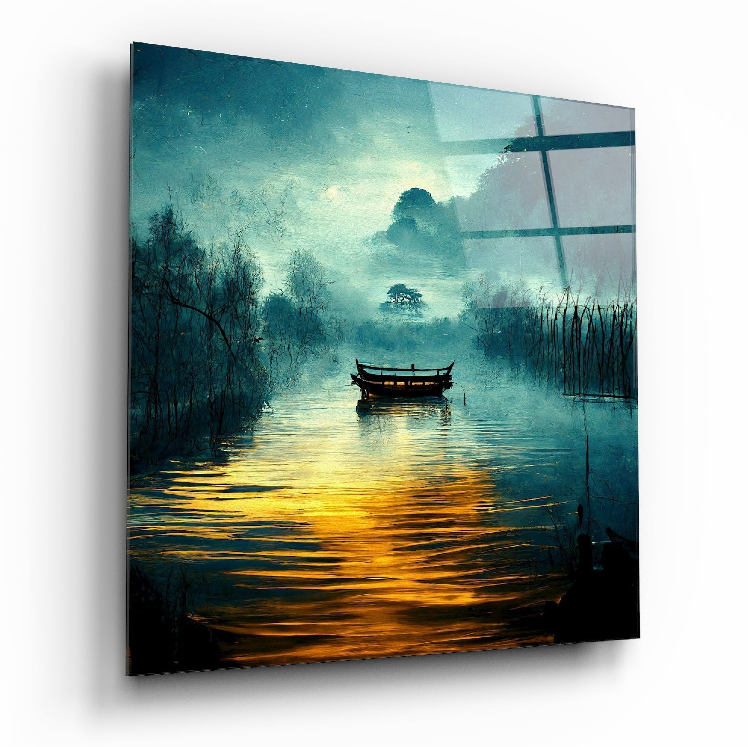 Silence Glass Wall Art || Designer Collection | Insigne Art Design