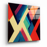 V's Glass Wall Art || Designer Collection | Insigne Art Design