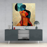 The Hug Glass Wall Art || Designer Collection | Insigne Art Design