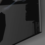 Smoky Horse Glass Wall Art || Designer Collection | Insigne Art Design