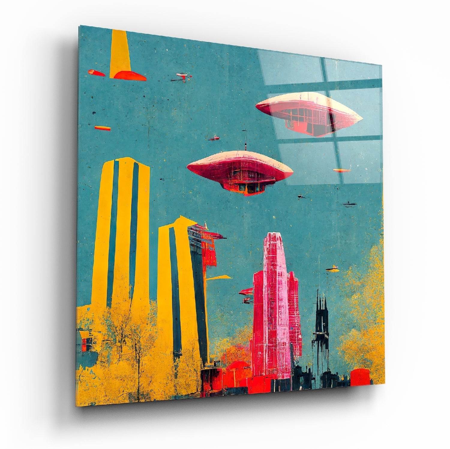 Future Glass Wall Art || Designers Collection | Insigne Art Design