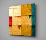 Ancient Wall Glass Wall Art || Designers Collection | Insigne Art Design