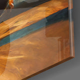 Meditation Glass Wall Art || Designer Collection | Insigne Art Design