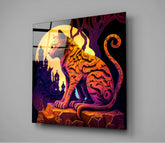 Ancient Cat Glass Wall Art || Designers Collection | Insigne Art Design