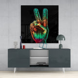 Peace Glass Wall Art || Designer Collection | Insigne Art Design