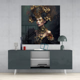 The Queen Glass Wall Art || Designer Collection | Insigne Art Design