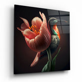 Tropical Beauties Glass Wall Art || Designer Collection | Insigne Art Design
