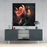 Tropical Beauties Glass Wall Art || Designer Collection | Insigne Art Design