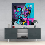 Picasso's Mind Glass Wall Art || Designer Collection | Insigne Art Design