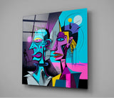 Picasso's Mind Glass Wall Art || Designer Collection | Insigne Art Design