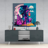 Picasso's Mind Glass Wall Art || Designer Collection | Insigne Art Design