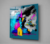 Picasso's Mind Glass Wall Art || Designer Collection | Insigne Art Design