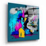 Picasso's Mind Glass Wall Art || Designer Collection | Insigne Art Design
