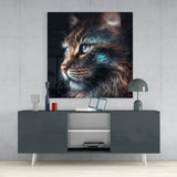 Cat Glass Wall Art || Designers Collection | Insigne Art Design