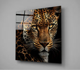 Leopard Glass Wall Art || Designer Collection | Insigne Art Design