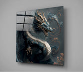 Dragon's Roar Glass Wall Art || Designers Collection | Insigne Art Design
