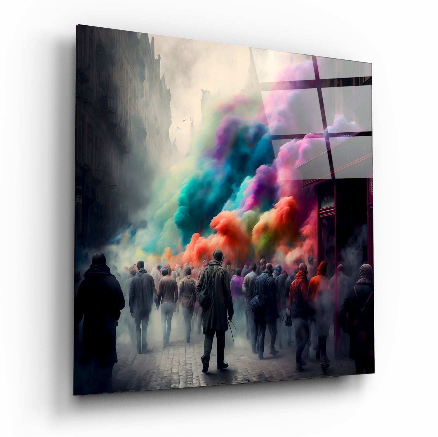 Escape Glass Wall Art || Designers Collection | Insigne Art Design