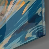 Surfing Duck Glass Wall Art || Designer Collection | Insigne Art Design