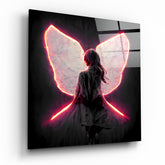 Me Flying Glass Wall Art || Designer Collection | Insigne Art Design