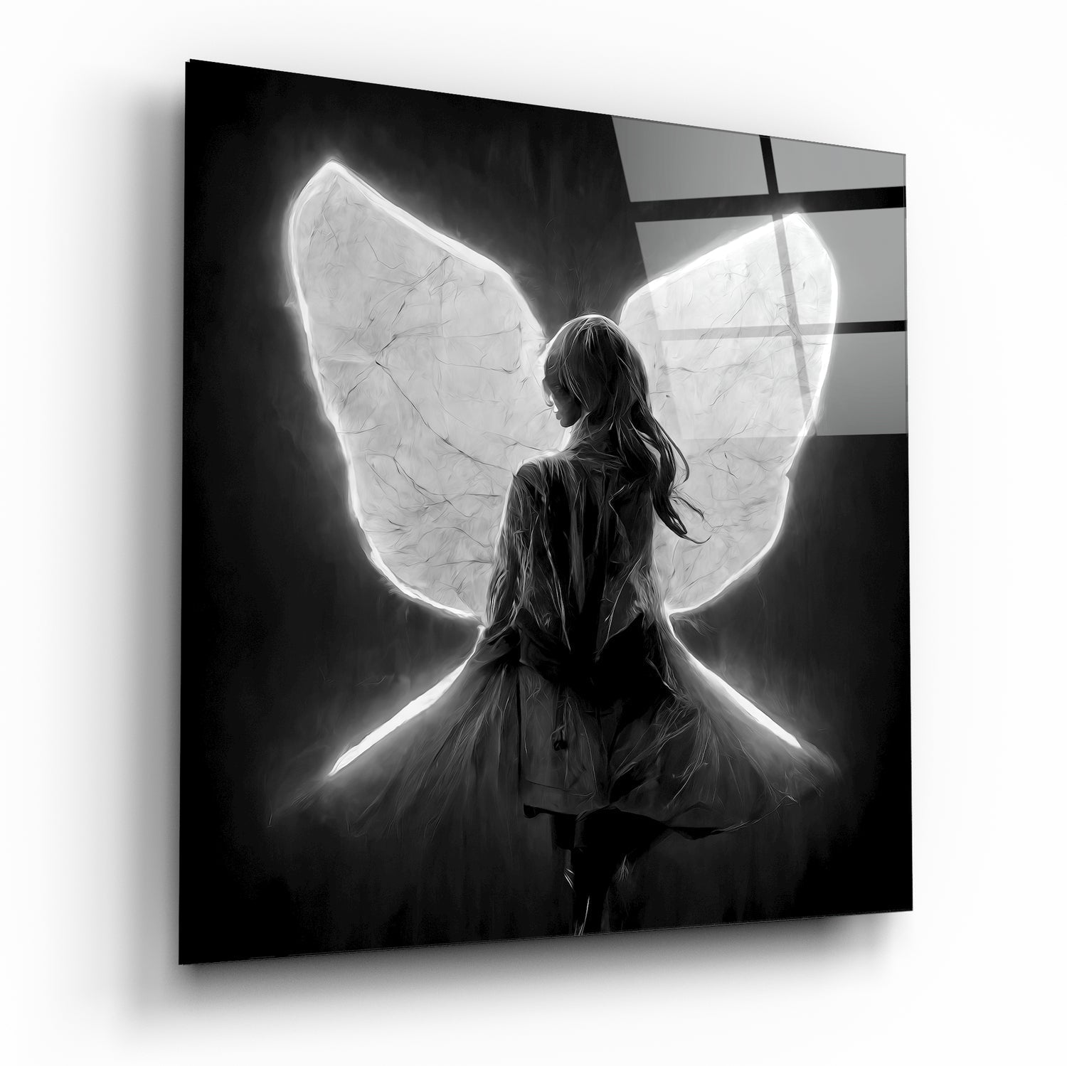 Me Flying Glass Wall Art || Designer Collection | Insigne Art Design