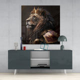 Lion King Glass Wall Art || Designer Collection | Insigne Art Design