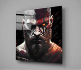 Kratos Glass Wall Art || Designer Collection | Insigne Art Design