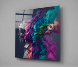 Smoked Thoughts Glass Wall Art || Designer Collection | Insigne Art Design