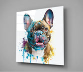 Cute Dog Glass Wall Art || Designers Collection | Insigne Art Design