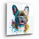 Cute Dog Glass Wall Art || Designers Collection | Insigne Art Design