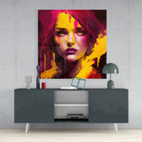 She Glass Wall Art || Designer Collection | Insigne Art Design
