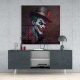 Joker Glass Wall Art || Designer Collection | Insigne Art Design