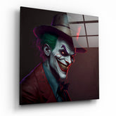 Joker Glass Wall Art || Designer Collection | Insigne Art Design