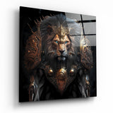 Lion King Glass Wall Art || Designer Collection | Insigne Art Design