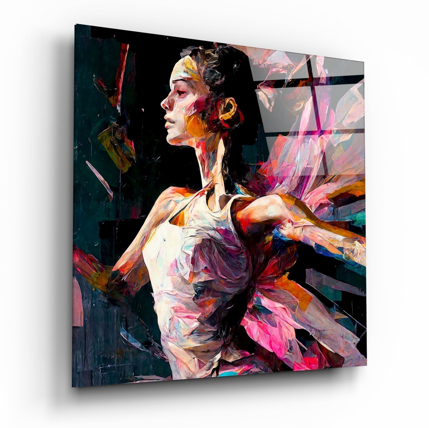 Ballerina Glass Wall Art || Designers Collection | Insigne Art Design