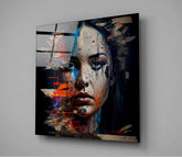 Woman Glass Wall Art || Designer Collection | Insigne Art Design