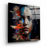 Woman Glass Wall Art || Designer Collection | Insigne Art Design