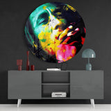 Bob Marley Glass Wall Art