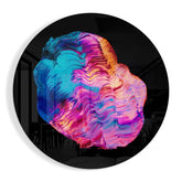 Abstract Glass Wall Art