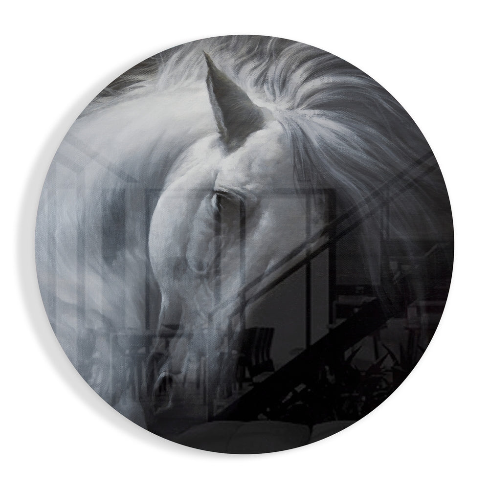 Horse Glass Wall Art