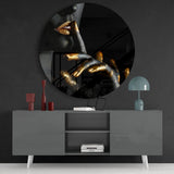 Silence Glass Wall Art