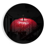 Apple Glass Wall Art