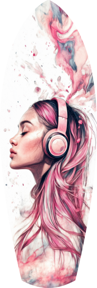 Dreamwave Beats Glass Wall Art