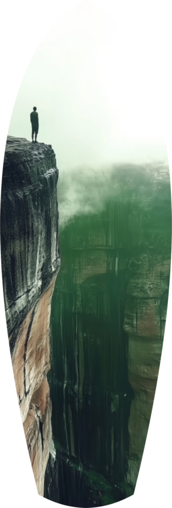 Solitude Glass Wall Art